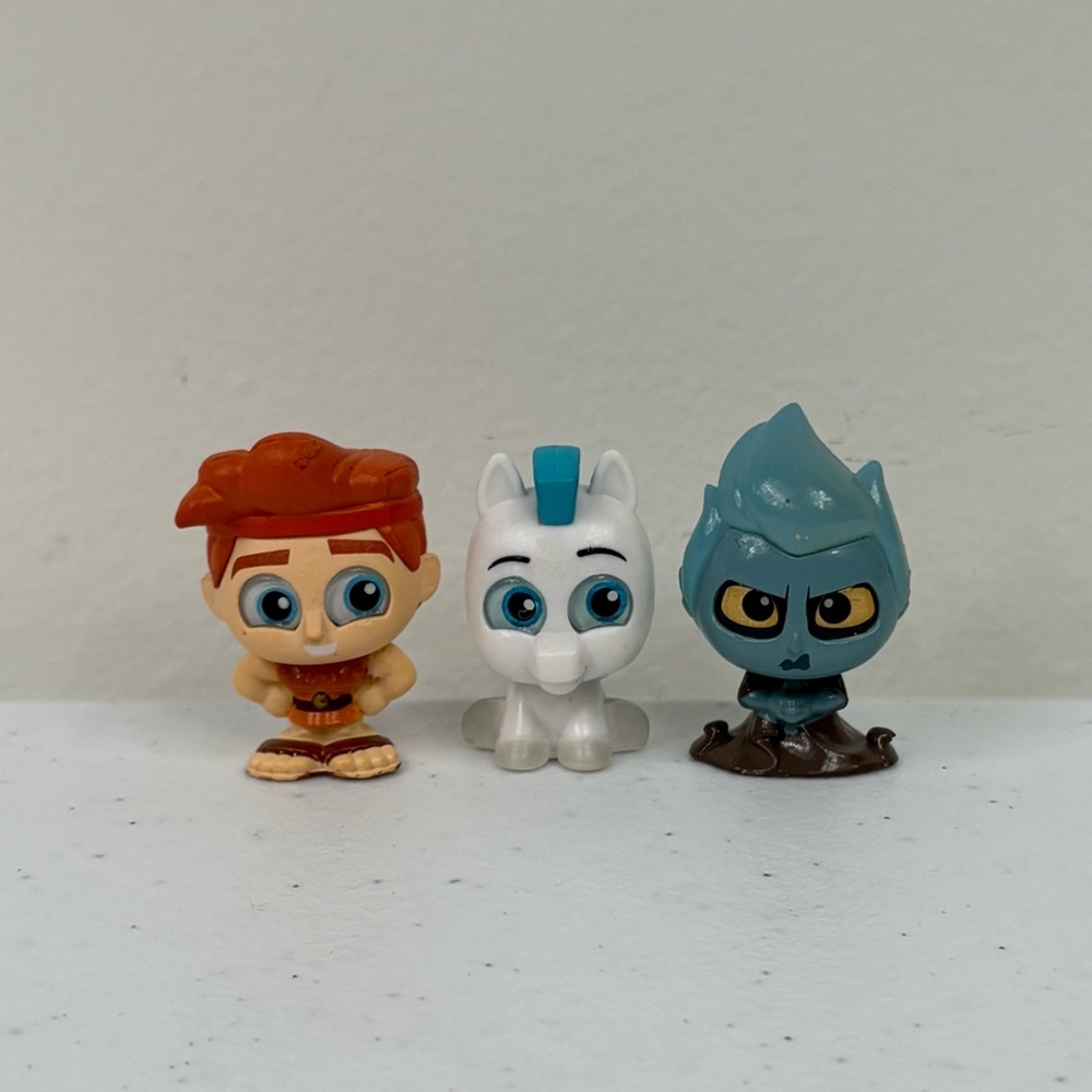Disney Doorables Hercules Set Of 3 Series 8 Mini Figures Pegasus Hades Hercules